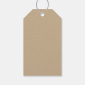 Vierkantjespatroon Cadeaulabel (Achterkant)