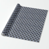 Vierkantjespatroon Cadeaupapier (Uitgerold)