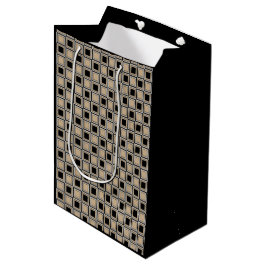 Vierkantjespatroon Medium Cadeauzakje