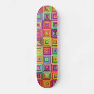 Vierkantjespatroon Persoonlijk Skateboard
