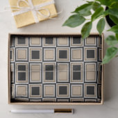 Vierkantjespatroon Tissuepapier (Geschenk)