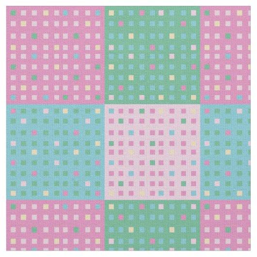 Vierkantsblokken Stof (Close Up)