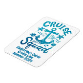 Vierkantsgroepvrienden - Aangepaste klep Magneet (Linkerzijde)