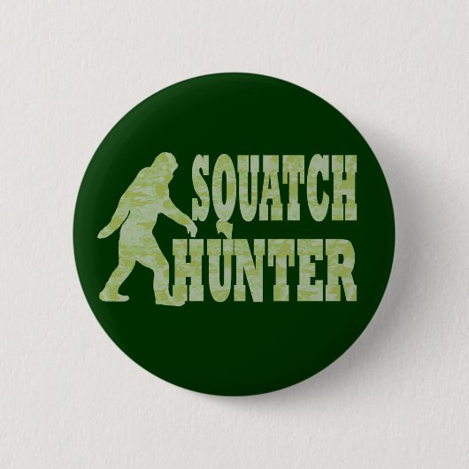 Vierkantsjager op camouflage ronde button 5,7 cm (Voorkant)