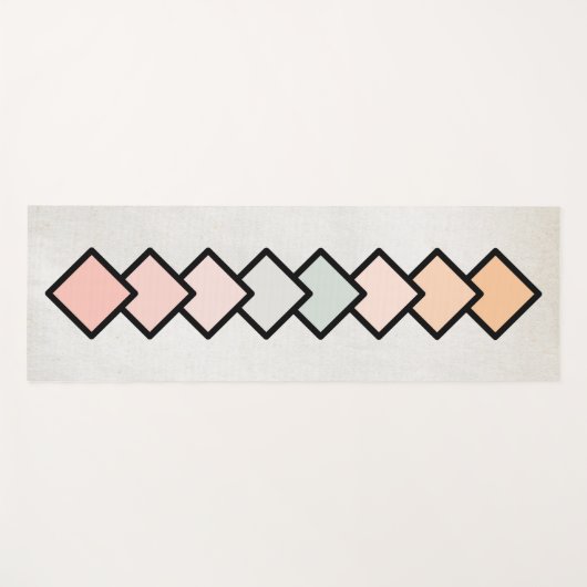 vierkantskunst yogamat (Voorkant (horizontaal))