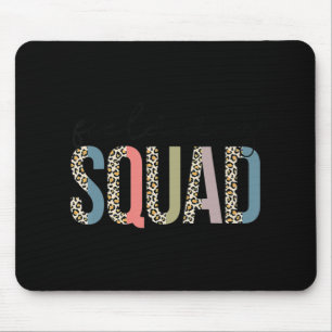 Vierkantsleraar student eerste laatste dag van sch muismat