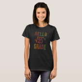 Vierkantswortel 25 Hallo 5e klas Math Stud Leraar T-shirt (Voorkant volledig)