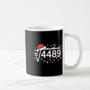 Vierkantswortel 4489 Grappig 67 Meme Wiskundeleraa Koffiemok