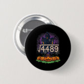 Vierkantswortel 4489 Grappige Halloween-meme 67 Wi Ronde Button 5,7 Cm (Voorkant /achterkant)