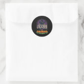 Vierkantswortel 4489 Grappige Halloween Meme 67 Wi Ronde Sticker (Tas)