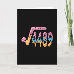 Vierkantswortel 4489 Ijs Slang Math 67 Zes Zeven Kaart