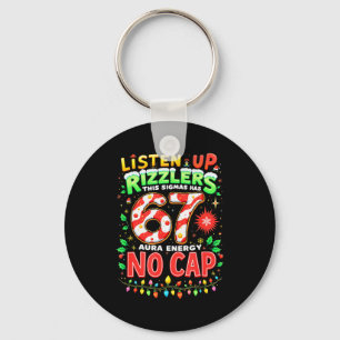 Vierkantswortel 4489 Zes Zeven Kerst Grappig 67 Me Sleutelhanger