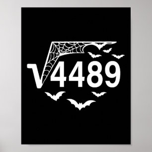 Vierkantswortel 67 Meme 6 7 4489 Slang Wiskundeler Poster