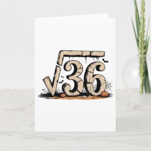 Vierkantswortel 67 Meme 6 7 Gen Alpha Halloween Ze Kaart