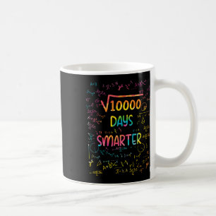 Vierkantswortel van 10000 Wiskunde 100 dagen slimm Koffiemok