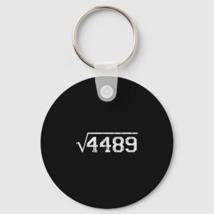 Vierkantswortel Van 4489 Slang Wiskunde Docent Zes Sleutelhanger