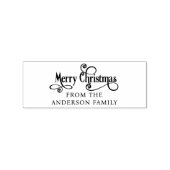 Vierkerst Klantspecifieke Rubber Stempel (Afrduk)