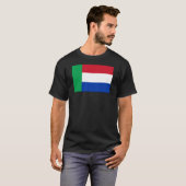 Vierkleur T-shirt (Voorkant volledig)