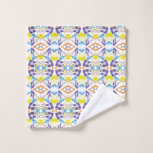 Vierkleurenset badhanddoeken bad handdoek (Wasdoekje)