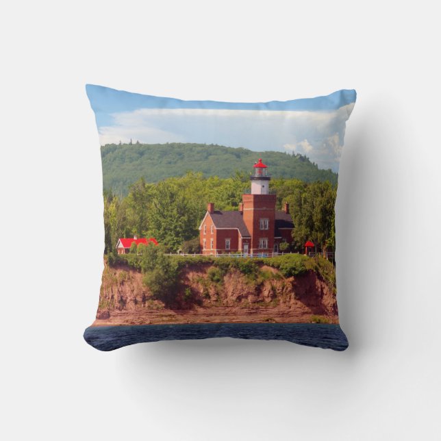 Vierkussen van de grote boog kussen (Voorkant)