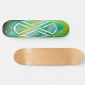 Vierleaf sigil skateboard (Horizontaal)