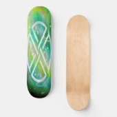 Vierleaf sigil skateboard (Voorkant)