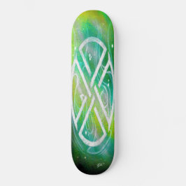 Vierleaf sigil skateboard