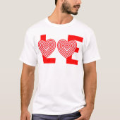 Vierletterige woordliefde t-shirt (Voorkant)