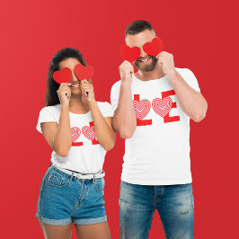 Vierletterige woordliefde t-shirt