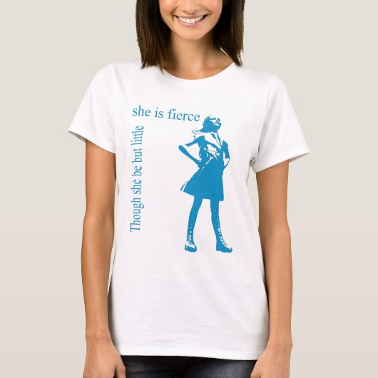 Vierloze meisje T-shirt voor dames (Voorkant)