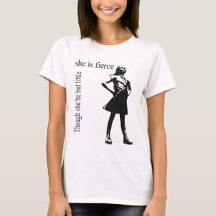Vierloze meisje T-shirt voor dames