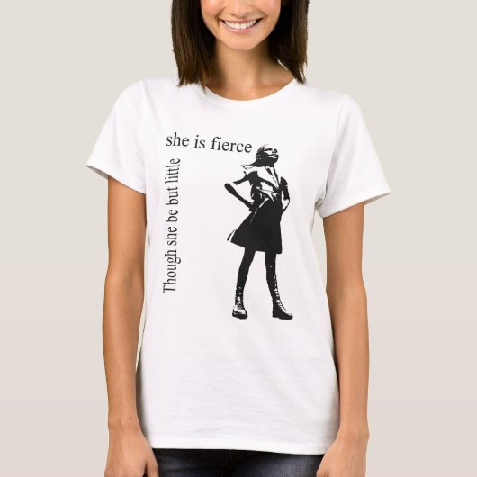 Vierloze meisje T-shirt voor dames (Voorkant)