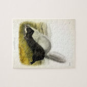 Vierluiken van Audubon van Skunk (Texan Skunk) Legpuzzel (Horizontaal)