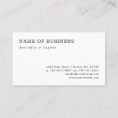 Viernaalden Visitekaartje (Achterkant)