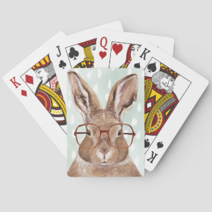 Vierogige Forester   Konijn Pokerkaarten