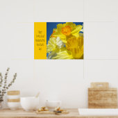 Vierposter Gelukkige Professionele Assistenten Poster (Keuken)