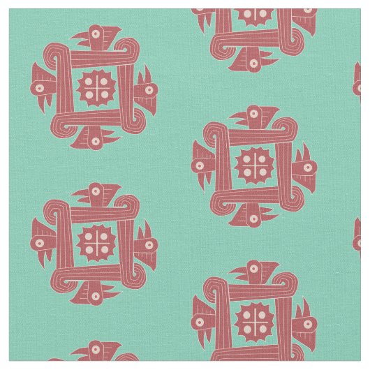 vierrichtingvogel stof (Close Up)