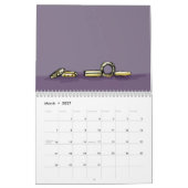 vierroeping-vogels, maart 2011 - februari 2012 kalender (Mar 2027)