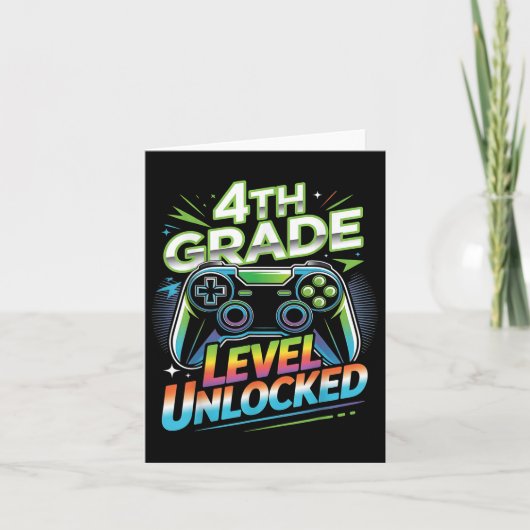 Vierste graad onvergrendeld spel in vierde graad t kaart (Voorkant)
