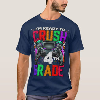 Vierste graad onvergrendeld spel in vierde graad t t-shirt