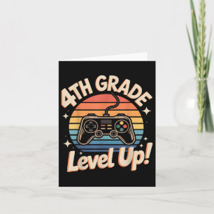Vierste graad zonder vergrendeld niveau van gamer kaart