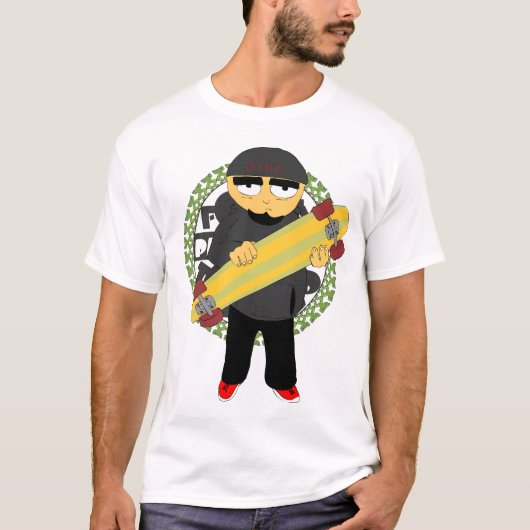 Vierty Toad Pres Longboard T-shirt (Voorkant)