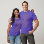 Viervoudige divisie Glitch T-shirt (Unisex)
