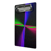 Viervoudige geometrische golf mini klembord (Angled2)