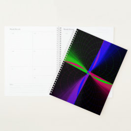 Viervoudige Geometrische Golfspiraal Planner