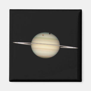 Viervoudige Saturnus-maan-transit Magneet