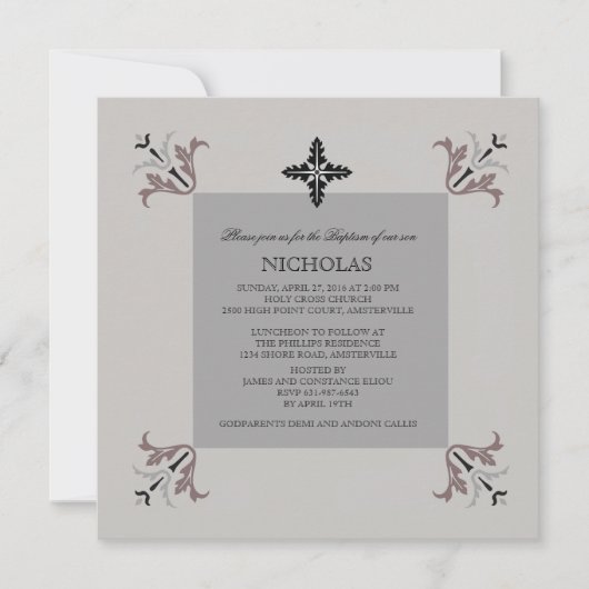 Viervoudige Uitnodiging (Voorkant)