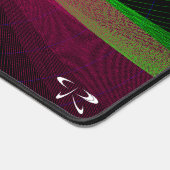 vierwegs geometrische golf Muismat mat (Hoek)