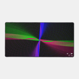 vierwegs geometrische golf Muismat mat