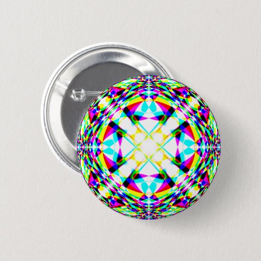 Vierwegvenster Ronde Button 5,7 Cm (Voorkant /achterkant)